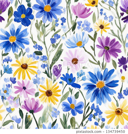 Exquisite Hand-Painted Illustrations of Botany 134739450