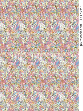 Exquisite Hand-Painted Illustrations of Botany 134739459