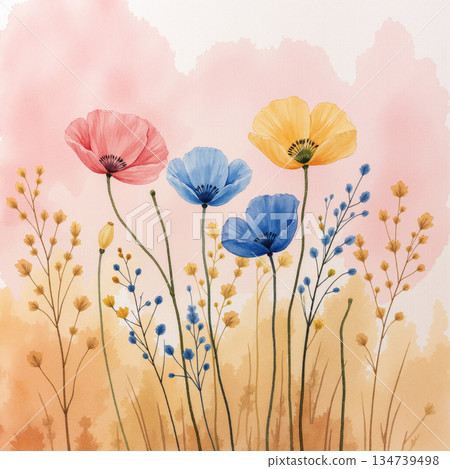 Exquisite Hand-Painted Illustrations of Botany Exquisite Hand-Painted Illustrations of Botany 134739498