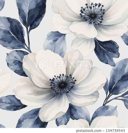 Exquisite Hand-Painted Illustrations of Botany Exquisite Hand-Painted Illustrations of Botany 134739543