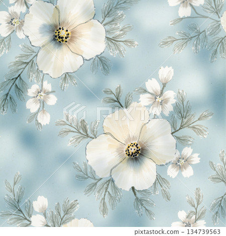 Exquisite Hand-Painted Illustrations of Botany 134739563