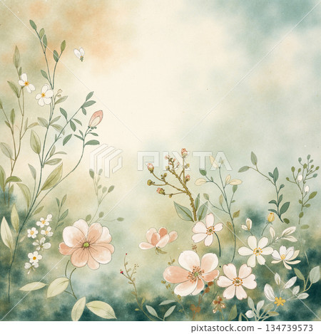 Exquisite Hand-Painted Illustrations of Botany 134739573