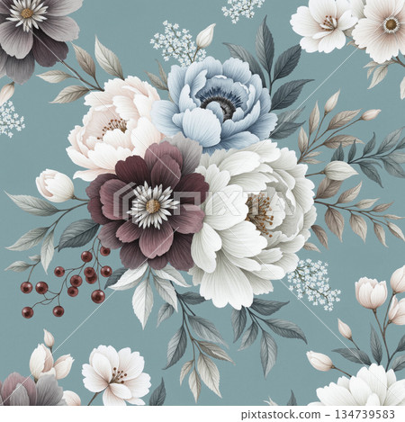 Exquisite Hand-Painted Illustrations of Botany Exquisite Hand-Painted Illustrations of Botany 134739583