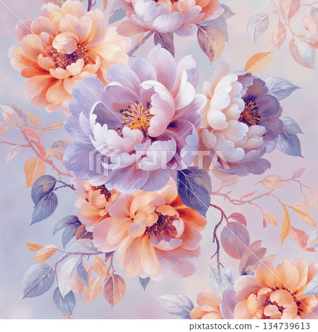 Exquisite Hand-Painted Illustrations of Botany Exquisite Hand-Painted Illustrations of Botany 134739613