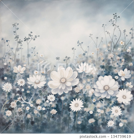 Exquisite Hand-Painted Illustrations of Botany 134739619