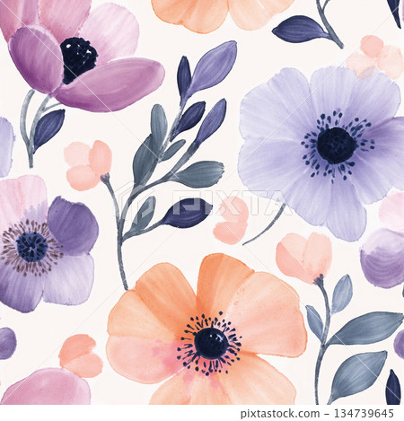 Exquisite Hand-Painted Illustrations of Botany Exquisite Hand-Painted Illustrations of Botany 134739645