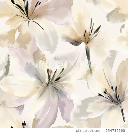 Exquisite Hand-Painted Illustrations of Botany 134739660