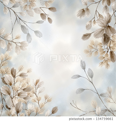 Exquisite Hand-Painted Illustrations of Botany Exquisite Hand-Painted Illustrations of Botany 134739661