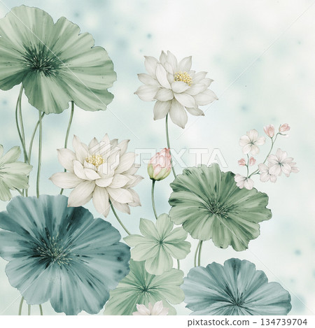 Exquisite Hand-Painted Illustrations of Botany Exquisite Hand-Painted Illustrations of Botany 134739704
