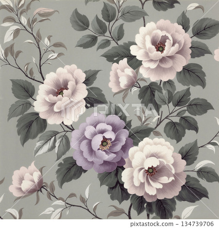 Exquisite Hand-Painted Illustrations of Botany Exquisite Hand-Painted Illustrations of Botany 134739706