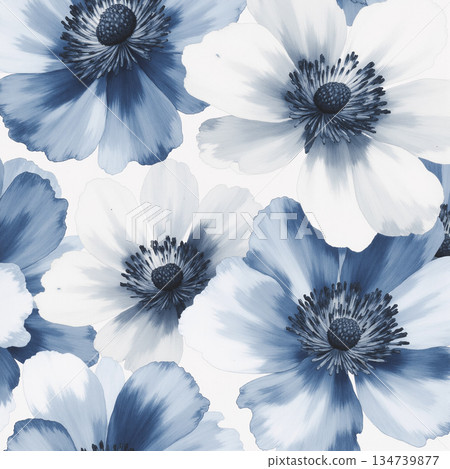 Unique Watercolor Artworks with Floral Elements Unique Watercolor Artworks with Floral Elements 134739877