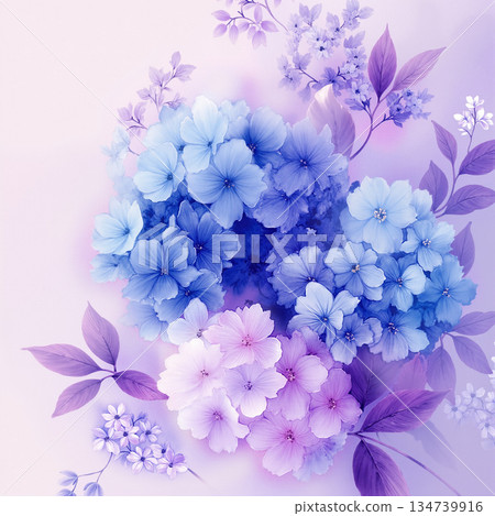 Unique Watercolor Artworks with Floral Elements 134739916