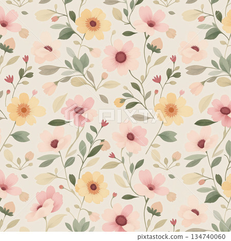 Unique Watercolor Artworks with Floral Elements Unique Watercolor Artworks with Floral Elements 134740060