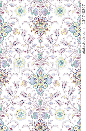 Unique Watercolor Artworks with Floral Elements Unique Watercolor Artworks with Floral Elements 134740207