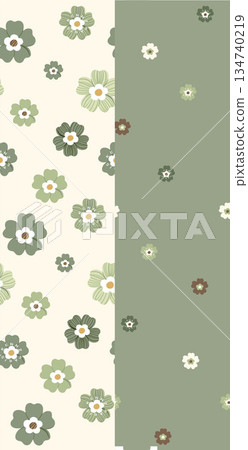 Unique Watercolor Artworks with Floral Elements 134740219