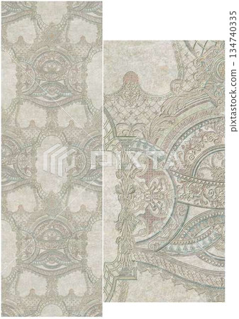 Unique Watercolor Artworks with Floral Elements 134740335