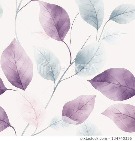 Unique Watercolor Artworks with Floral Elements Unique Watercolor Artworks with Floral Elements 134740336