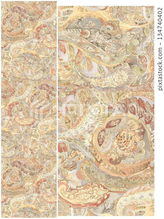 Unique Watercolor Artworks with Floral Elements 134740402