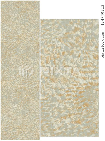 Creative Hand-Drawn Patterns of Flora and Leaves 134740513