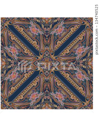 Creative Hand-Drawn Patterns of Flora and Leaves Creative Hand-Drawn Patterns of Flora and Leaves 134740525