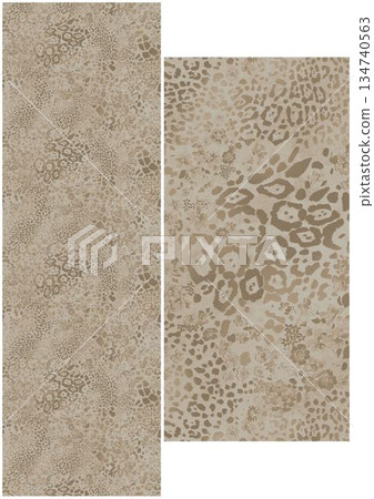 Creative Hand-Drawn Patterns of Flora and Leaves Creative Hand-Drawn Patterns of Flora and Leaves 134740563