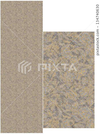 Creative Hand-Drawn Patterns of Flora and Leaves Creative Hand-Drawn Patterns of Flora and Leaves 134740630
