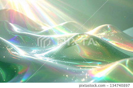 綠色優雅的圖像背景紋理 134740897