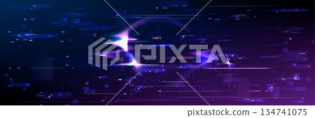 Pixel art glitch texture with digital noise Pixel art glitch texture with digital noise 134741075