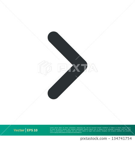 Next Arrow - UI Icon Vector Logo Template Illustration Design. Vector EPS 10. Next Arrow - UI Icon Vector Logo Template Illustration Design. Vector EPS 10. 134741754