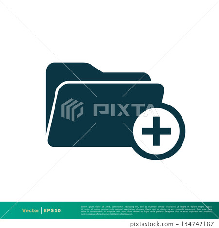 Add, New Folder Icon Vector Logo Template Illustration Design. Vector EPS 10. Add, New Folder Icon Vector Logo Template Illustration Design. Vector EPS 10. 134742187