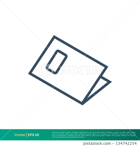 Book - Education Icon Vector Logo Template Illustration Design. Vector EPS 10. 134742254