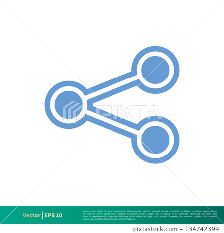 Share Data Icon Vector Logo Template Illustration Design. Vector EPS 10. Share Data Icon Vector Logo Template Illustration Design. Vector EPS 10. 134742399