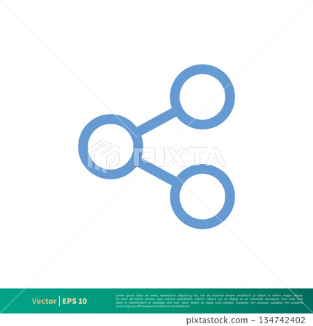 Share Data Icon Vector Logo Template Illustration Design. Vector EPS 10. Share Data Icon Vector Logo Template Illustration Design. Vector EPS 10. 134742402