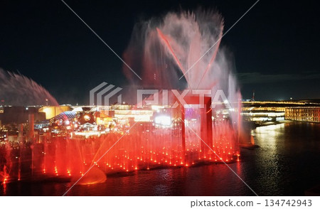 Night view of the Expo 134742943