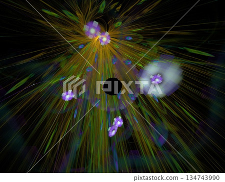 Imaginatory fractal abstract background Image Imaginatory fractal abstract background Image 134743990