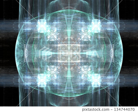 Imaginatory fractal abstract background Image Imaginatory fractal abstract background Image 134744070