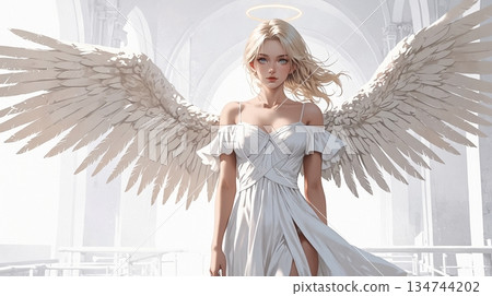 白色天使 134744202