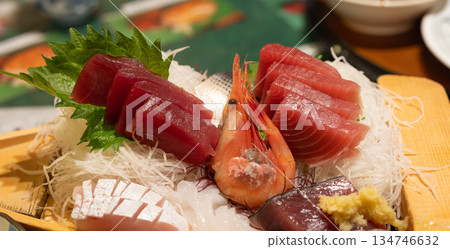 Assorted sashimi 134746632