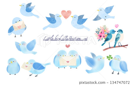 藍鳥插畫集 藍鳥插畫集 134747072