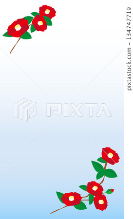 彩色花框 山茶花框 彩色花框 山茶花框 134747719