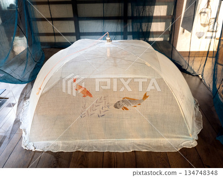 古董民俗工藝品：兒童蚊帳 134748348