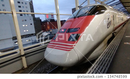 East Eye train stopped at Takasaki Station 134748599