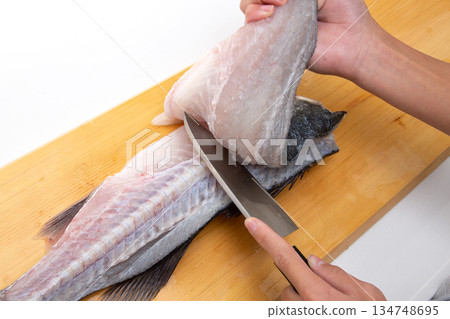 魚片切割師的手 魚片切割師的手 134748695