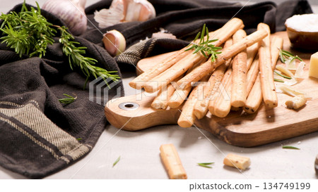 Grissini bread sticks Grissini bread sticks 134749199