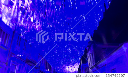 Christmas illuminations in the streets 134749207