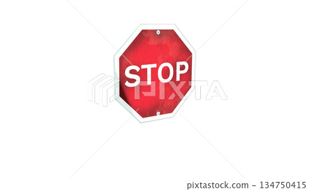 紅色標誌插圖 紅色標誌插圖 134750415