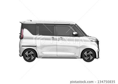 A light passenger car lowered by approximately 30 mm and fitted with 14-inch factory wheels (scale: 1px = approximately 1mm in XL size) 134750835