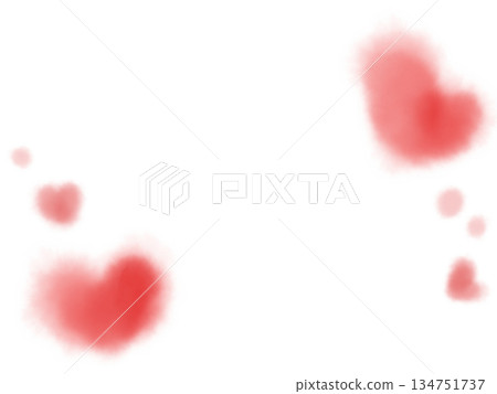 Simple heart frame Simple heart frame 134751737