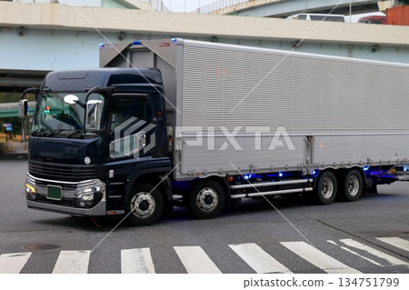 Logistics truck 134751799