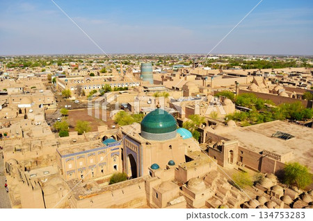 View from Khoja Minaret, Ichan Kala 5 View from Khoja Minaret, Ichan Kala 5 134753283